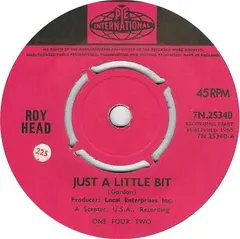 Roy Head – Just A Little Bit (Vinyl, 7")
