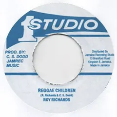 Roy Richards – Reggae Children (Vinyl, 7")