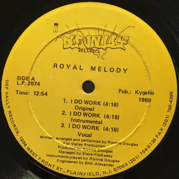 Royal Melody (2) – I Do Work