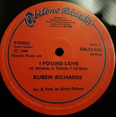 Ruben Richards* – I Found Love (Vinyl, 12")