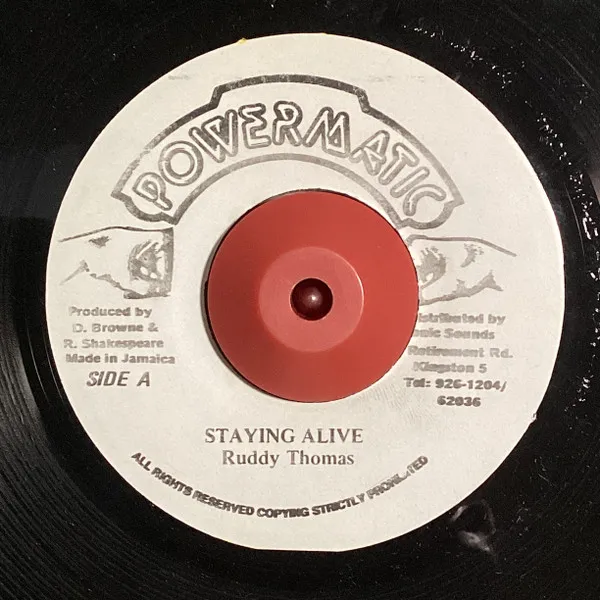 Ruddy Thomas – Staying Alive