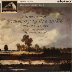 Rudolf Kempe, The Royal Philharmonic Orchestra*, Johannes Brahms – Symphony No. 4 In E Minor (Vinyl, LP)