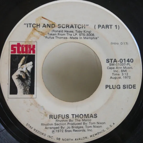 Rufus Thomas – Itch And Scratch