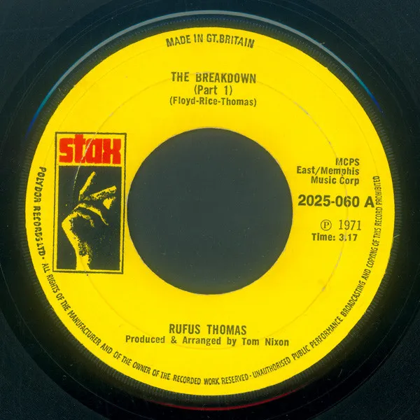 Rufus Thomas – The Breakdown