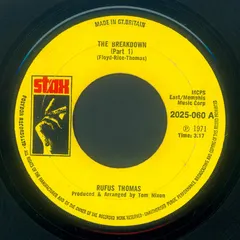 Rufus Thomas – The Breakdown (Vinyl, 7")