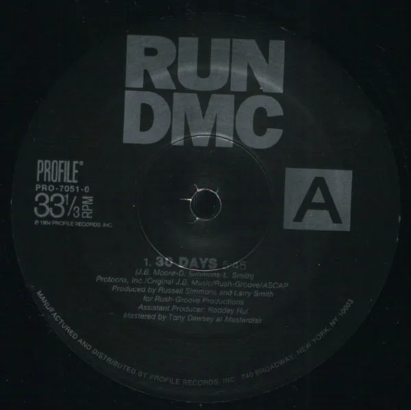 Run-D.M.C.* – 30 Days