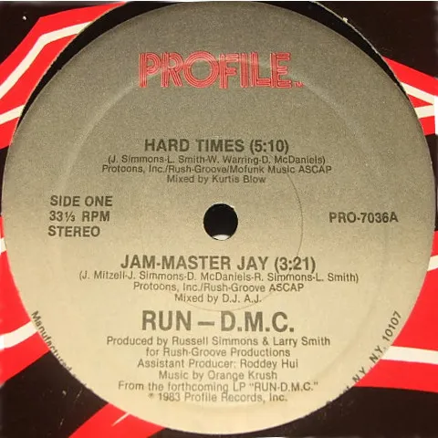 Run-D.M.C.* – Hard Times / Jam-Master Jay