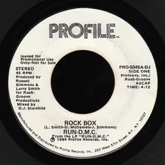 Run-D.M.C.* Profile Records – Rock Box (Vinyl, 7")
