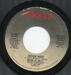 Run-D.M.C.* – Rock Box (Vinyl, 7")