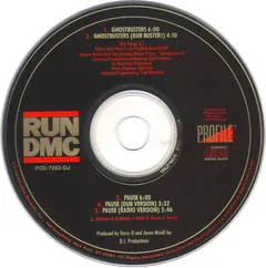 Run DMC* – Ghostbusters (CD, Single)