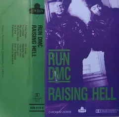 Run DMC* London Records – Raising Hell (Cassette, Album)