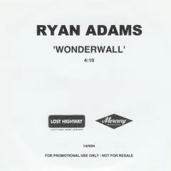 Ryan Adams – Wonderwall (CD, Single)