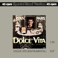 Ryan Paris – Dolce Vita (Original Version) (Vinyl, 12")