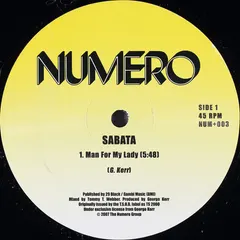 Sabata (2) – Man For My Lady (Vinyl, 12")