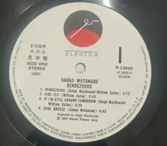 Sadao Watanabe Elektra – Rendezvous (Vinyl, LP)