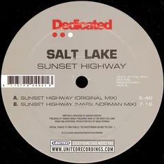 Salt Lake – Sunset Highway (Vinyl, 12")