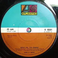Sam & Dave – Hold On, I'm Comin' (Vinyl, 7")