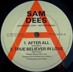Sam Dees – After All (Vinyl, 12")