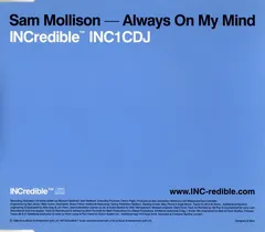 Sam Mollison – Always On My Mind (CD, Maxi-Single)