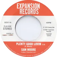 Sam Moore – Plenty Good Lovin' (Vinyl, 7")