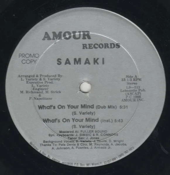 Samaki – What's On Your Mind