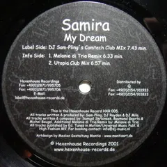 Samira (2) – My Dream (Vinyl, 12")