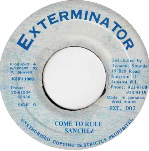 Sanchez – Come To Rule