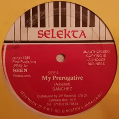 Sanchez – My Prerogative (Vinyl, 12")