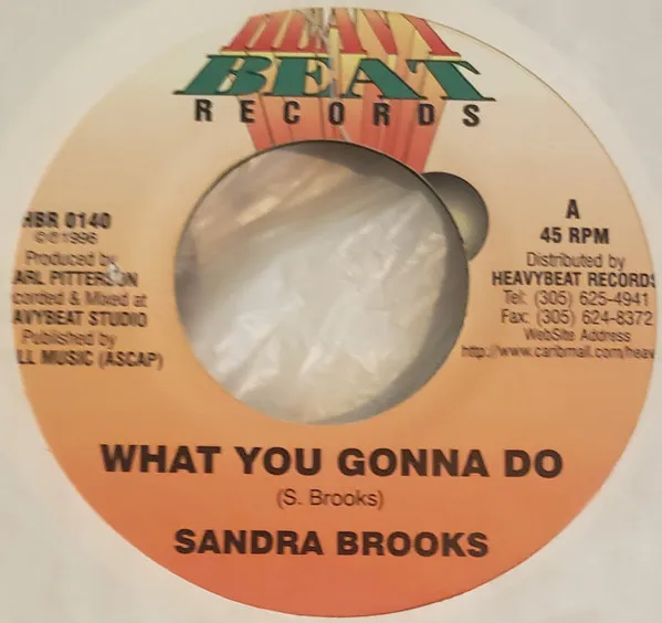 Sandra Brooks – What You Gonna Do/Version