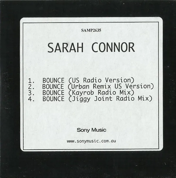 Sarah Connor – Bounce