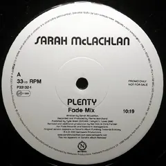 Sarah McLachlan – Plenty (Vinyl, 12")