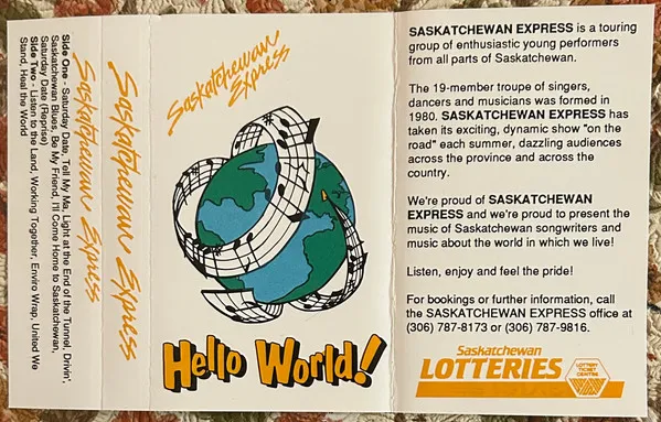 Saskatchewan Express – Hello World!