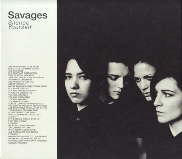 Savages (2) – Silence Yourself