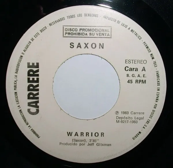 Saxon – Warrior