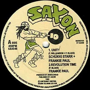 Schukki Starr* + Frankie Paul – Unity