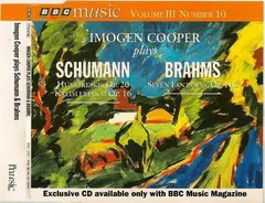 Schumann* / Brahms* – Imogen Cooper - Imogen Cooper Plays Schumann & Brahms (CD, Compilation)