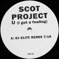 Scot Project* – U (I Got A Feeling) (Vinyl, 12")
