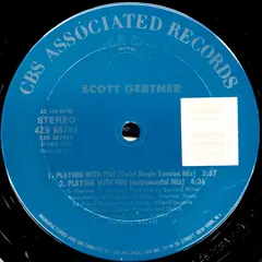 Scott Gertner – Playing With Fire (Vinyl, 12")