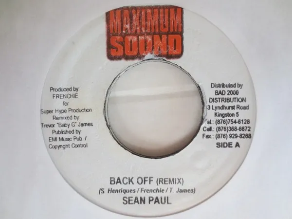 Sean Paul – Back Off (Remix)