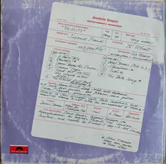 Second Hand – Reality (Vinyl, LP)