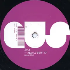 Sei A – Make It Work EP (Vinyl, 12")