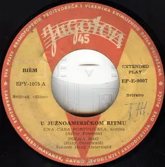 Sekstet Hazy Osterwald* – U Južnoameričkom Ritmu (Vinyl, 7")