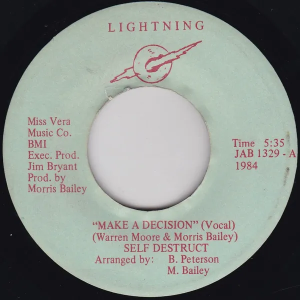 Self Destruct (7) – Make A Decision