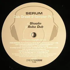 Serum (2) – Dub Dread 2 (Sampler Pt.1) (Vinyl, 12")