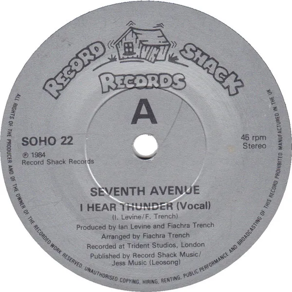 Seventh Avenue – I Hear Thunder