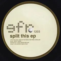 SFR – Split This EP (Vinyl, 12")