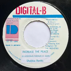 Shabba Ranks – Increase The Peace (Vinyl, 7")