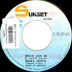 Shaka Demus* – Shock Dem 88 / Version (Vinyl, 7")