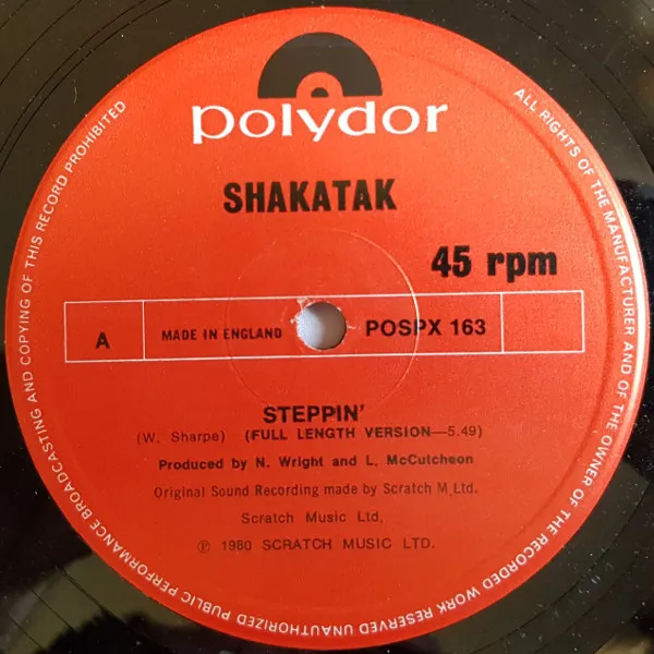 Shakatak – Steppin'