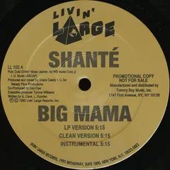 Shanté* – Big  Mama (Vinyl, 12")